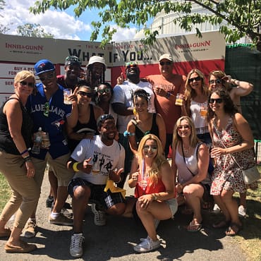 Toronto Beer Fest group moosehead